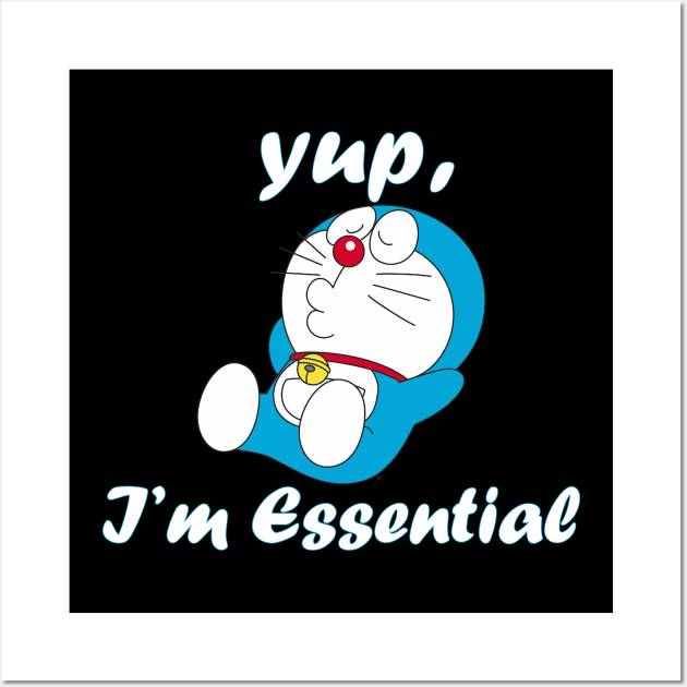 i'm essential Wall Art by Abderrahmaneelh